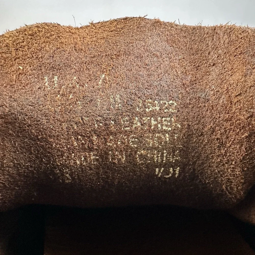Clarks Originals Wallabee Boot Brown Leather Crepe Sole Mid‎ Cut Chukka US 8